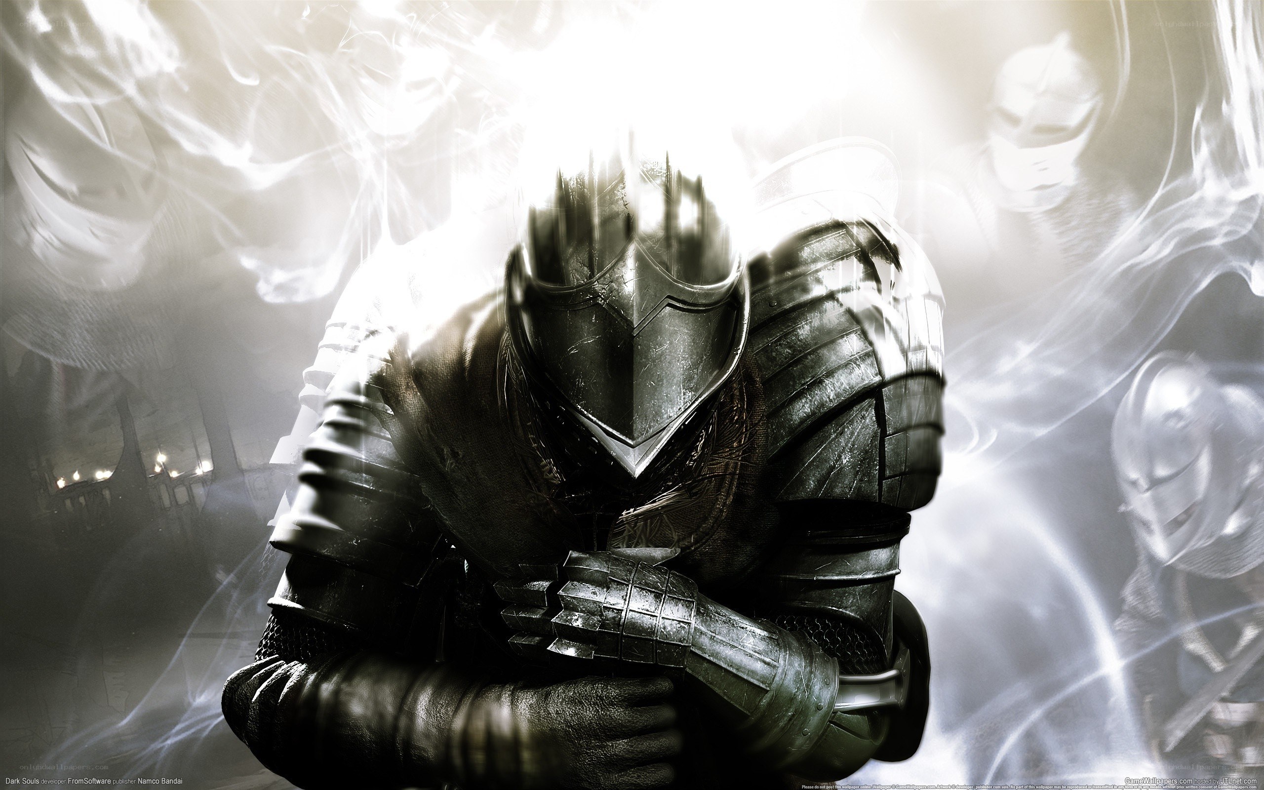 Dark Souls knight in armor