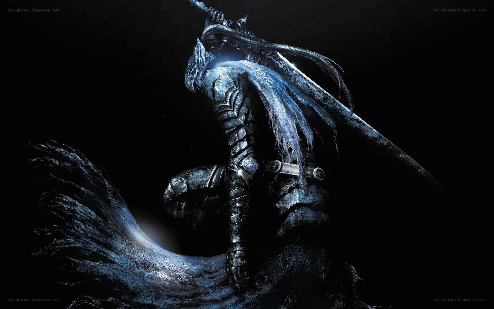 Dark Souls knight with sword
