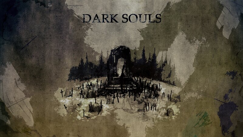 Dark Souls title screen