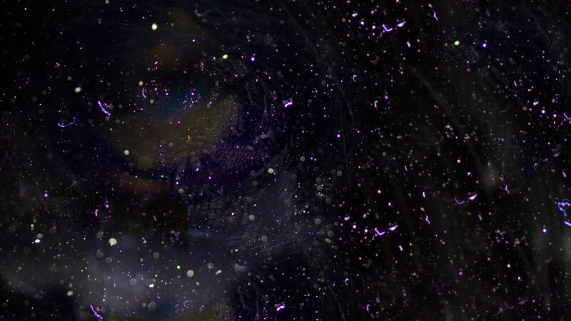 Dark Space with Stars