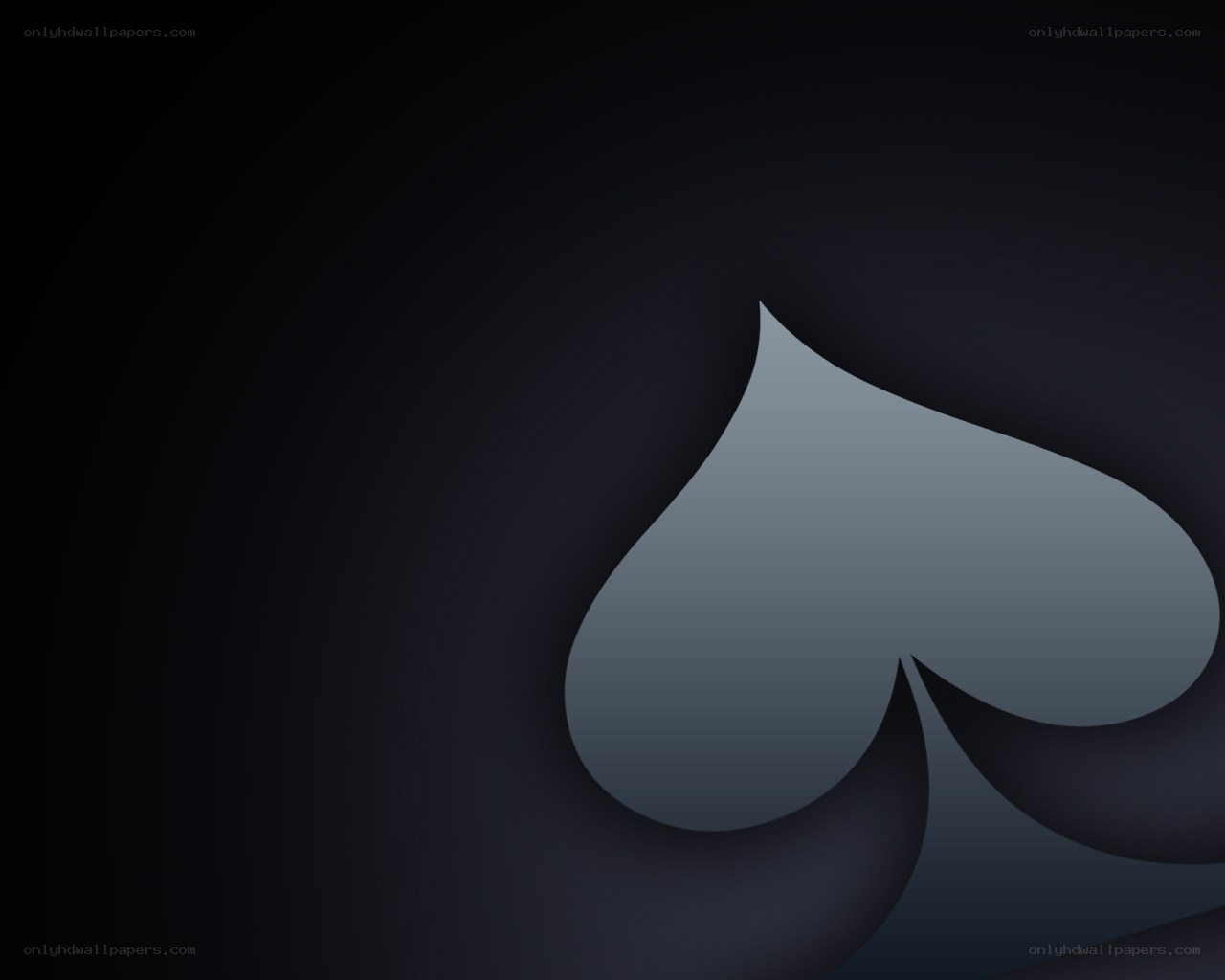 dark spade symbol