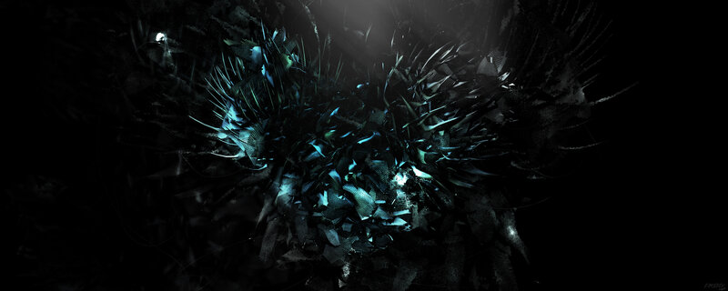 Dark Spiky Cluster