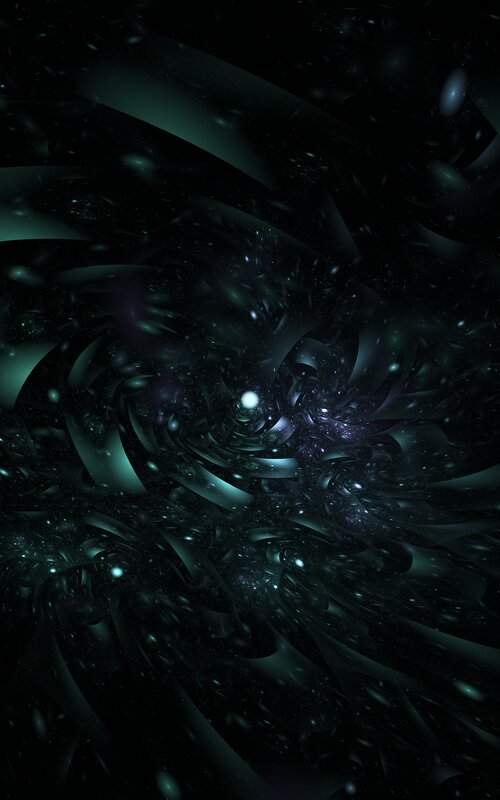 Dark Spiral Galaxy