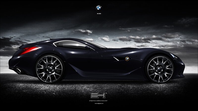 dark sports car concept
