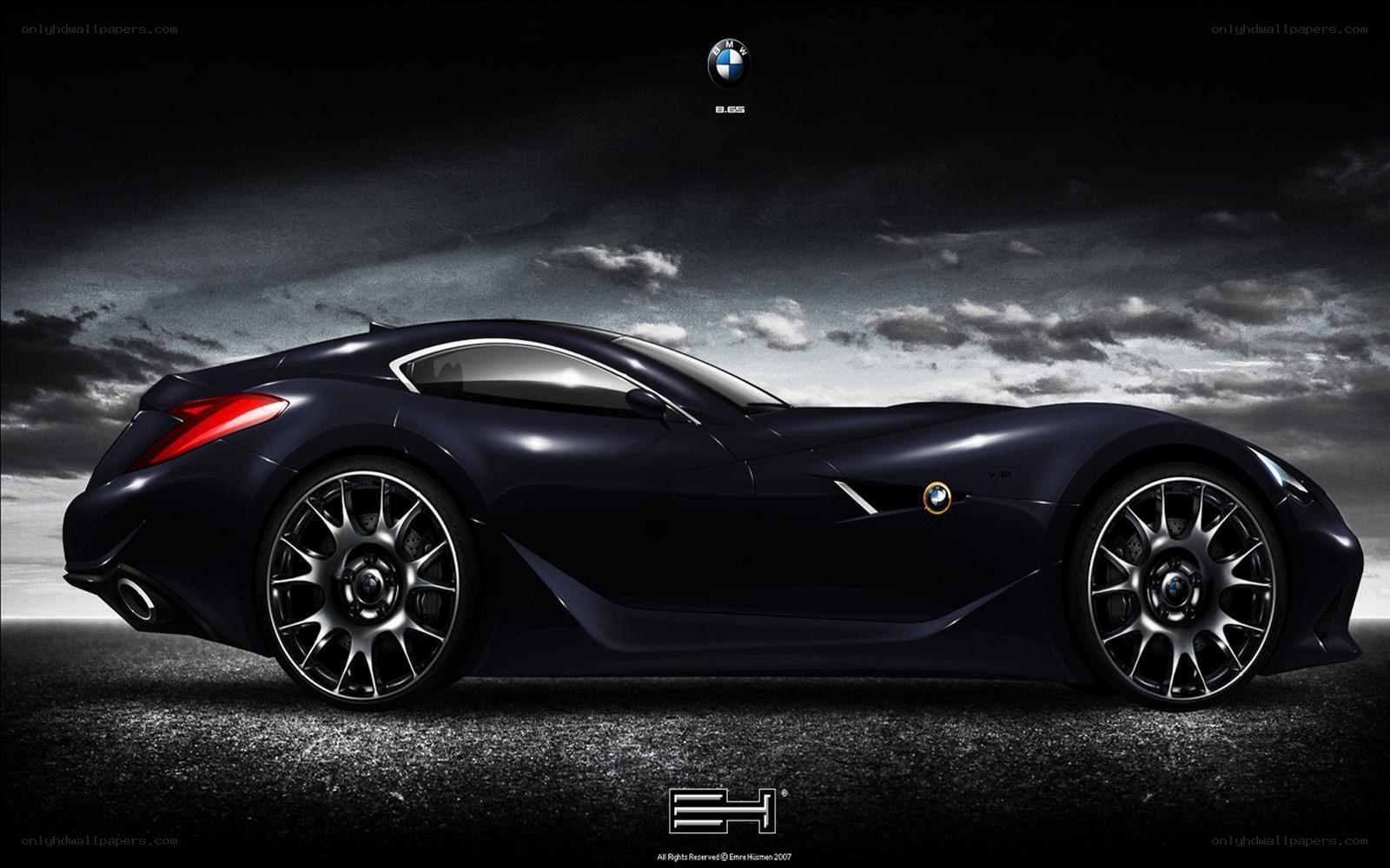 dark sports car concept