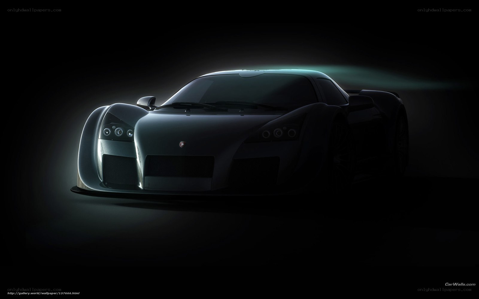dark sports car silhouette