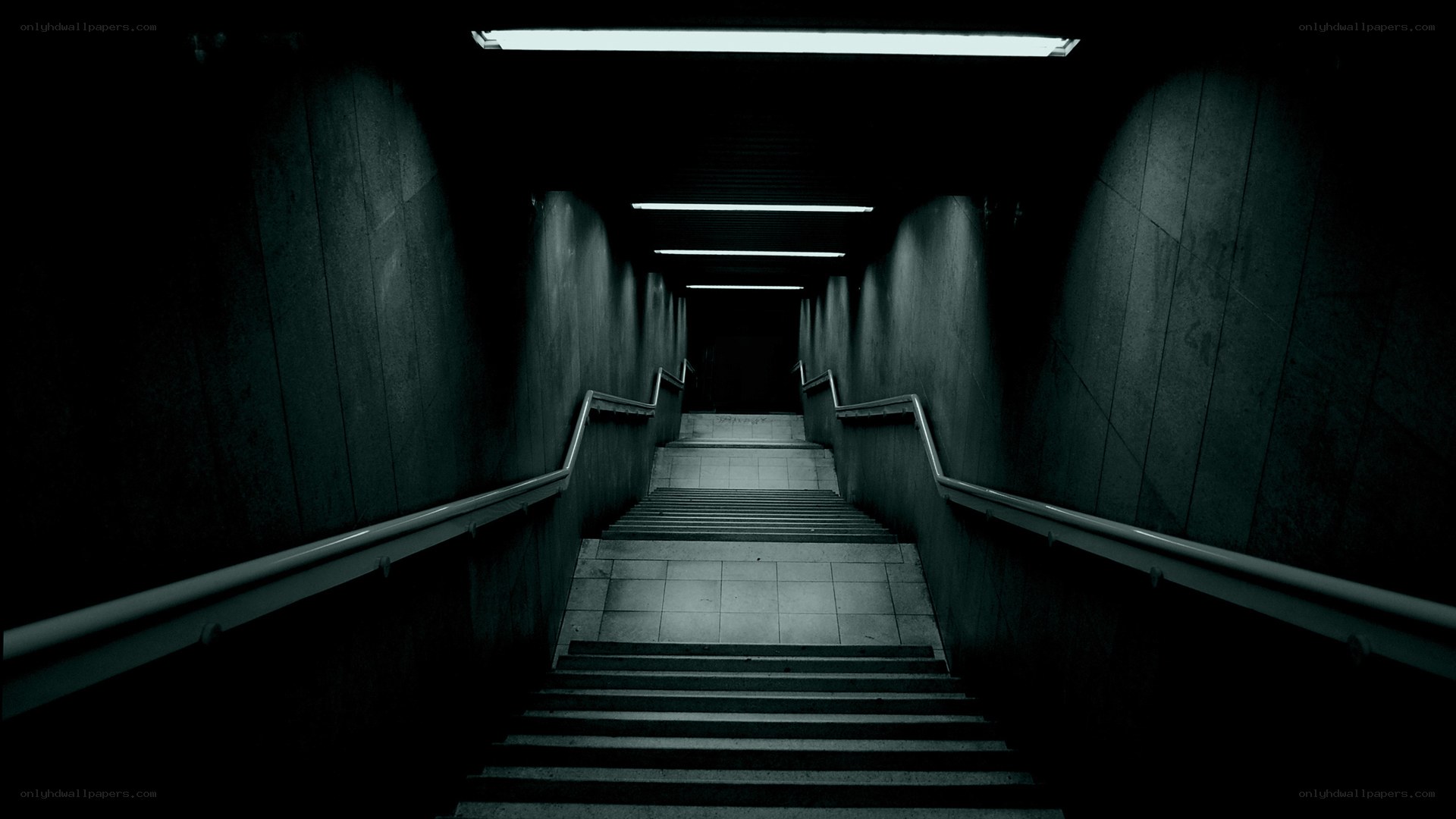 dark stairwell underpass
