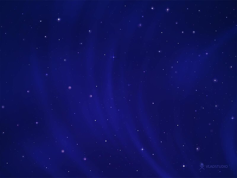 dark starry night sky