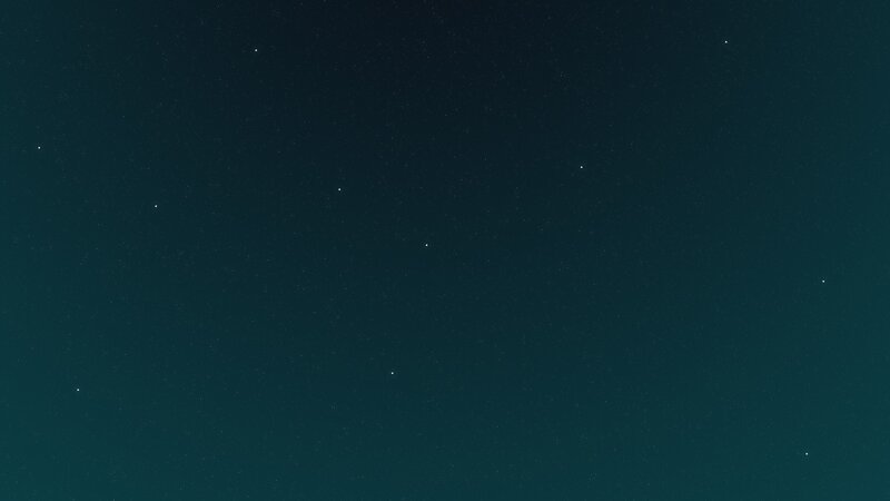 dark starry night sky