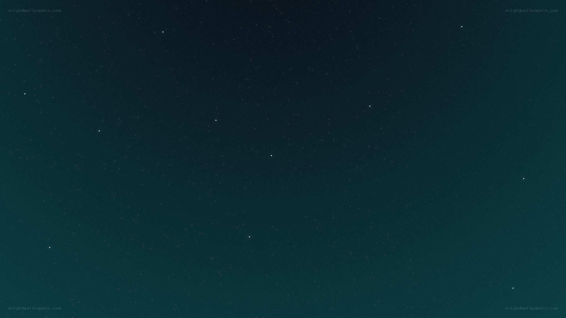 dark starry night sky