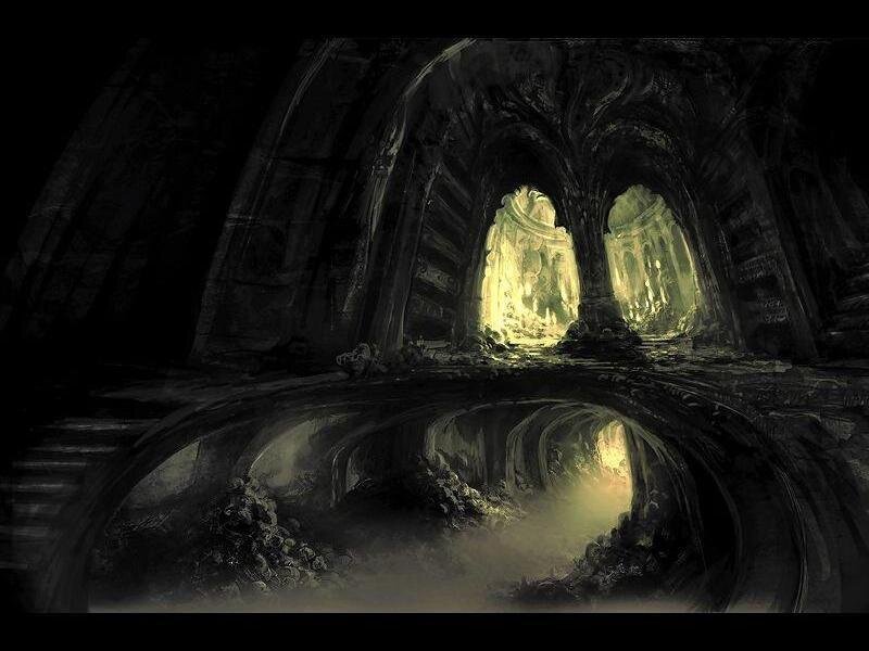 Dark Stone Tunnel