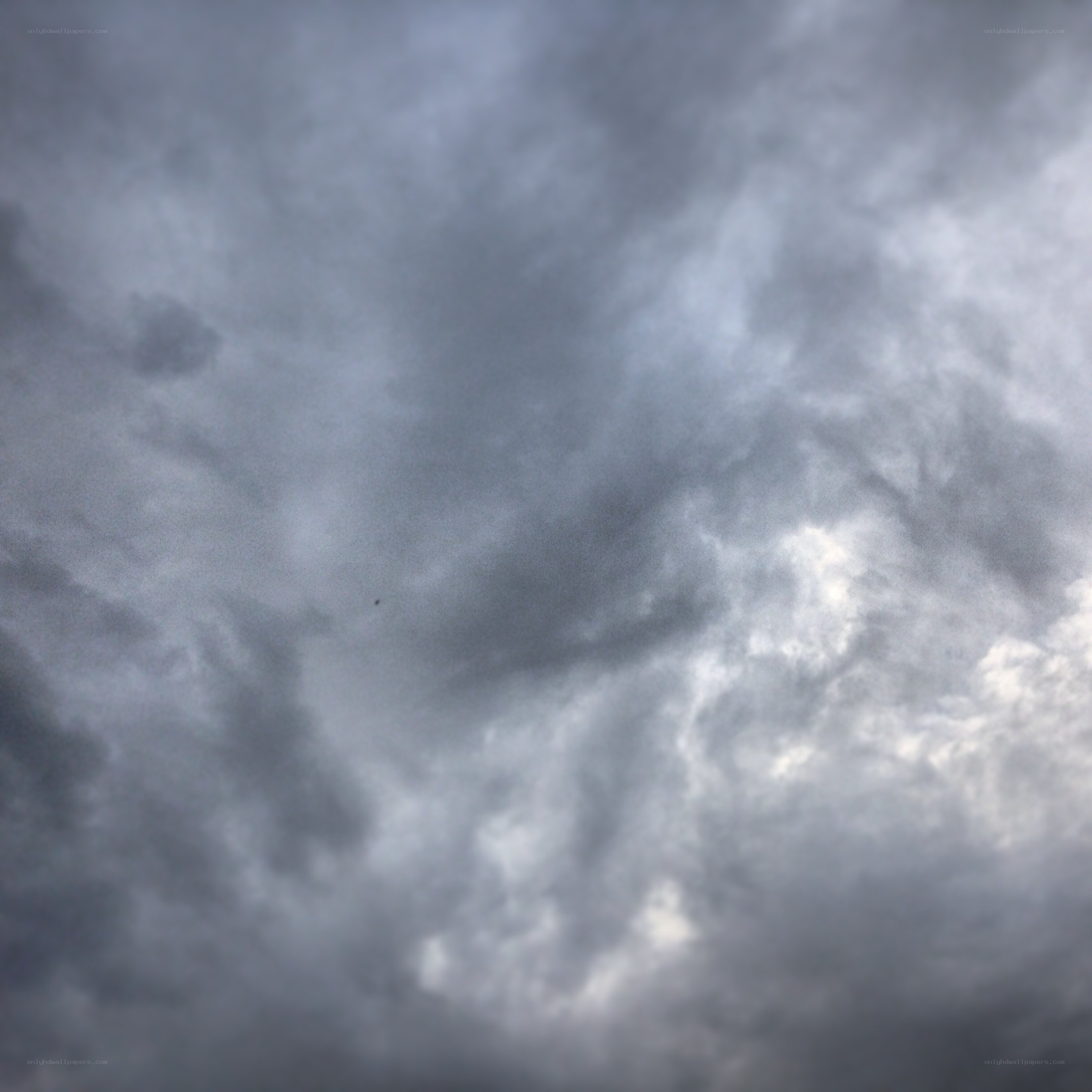dark storm clouds