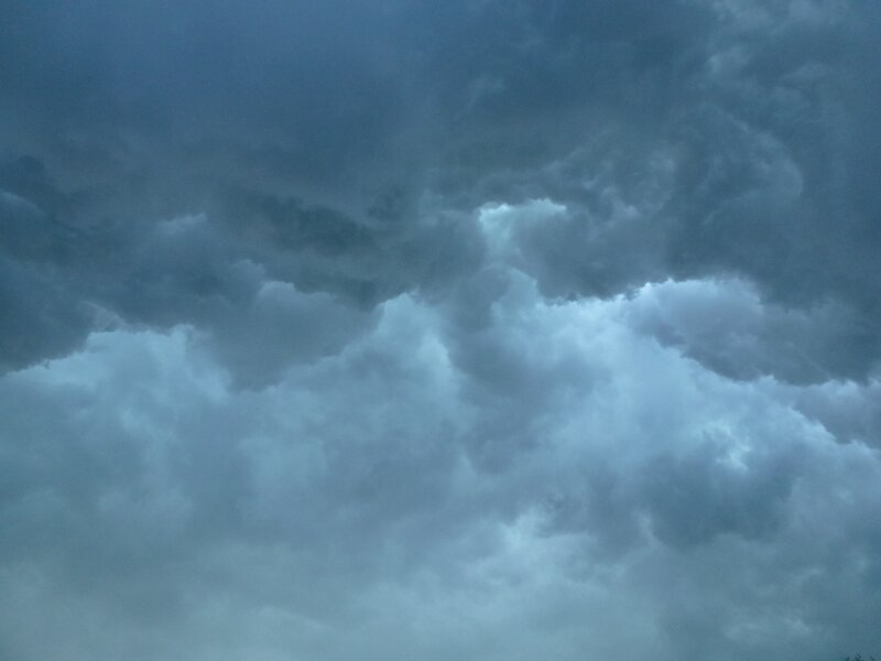 dark storm clouds