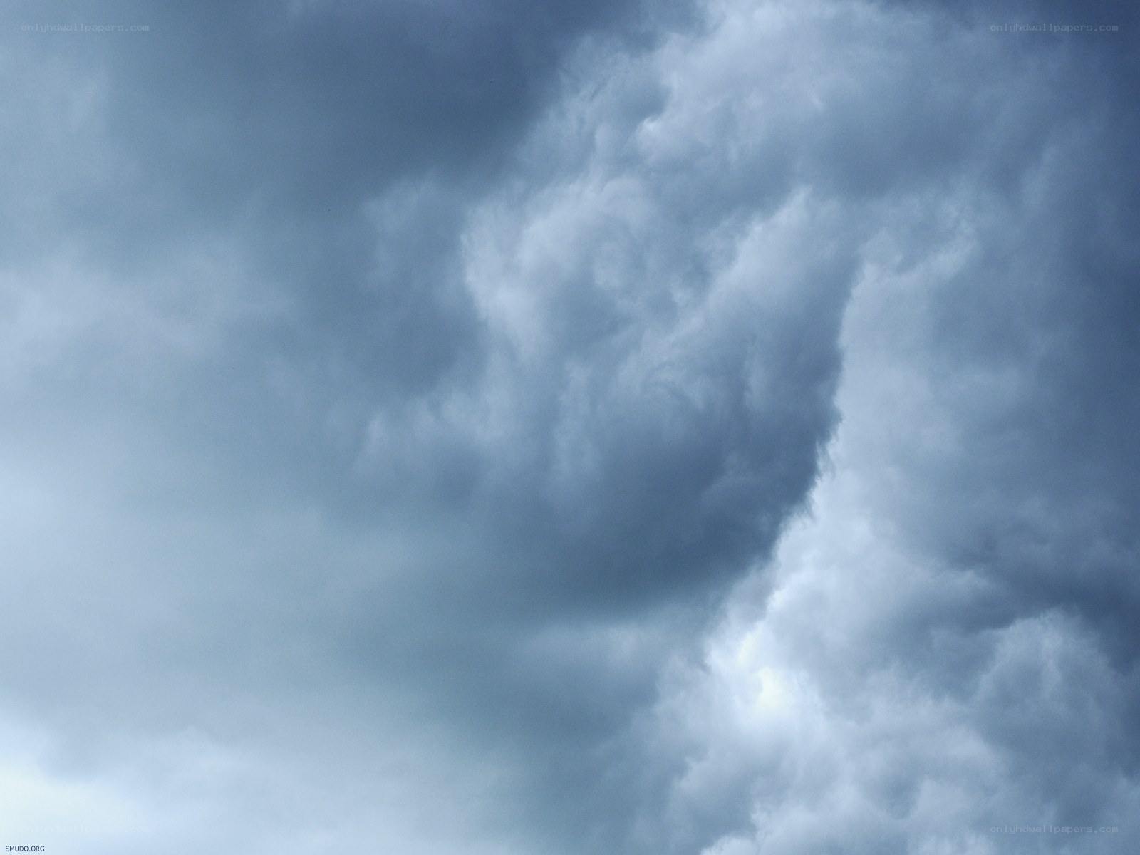 dark storm clouds