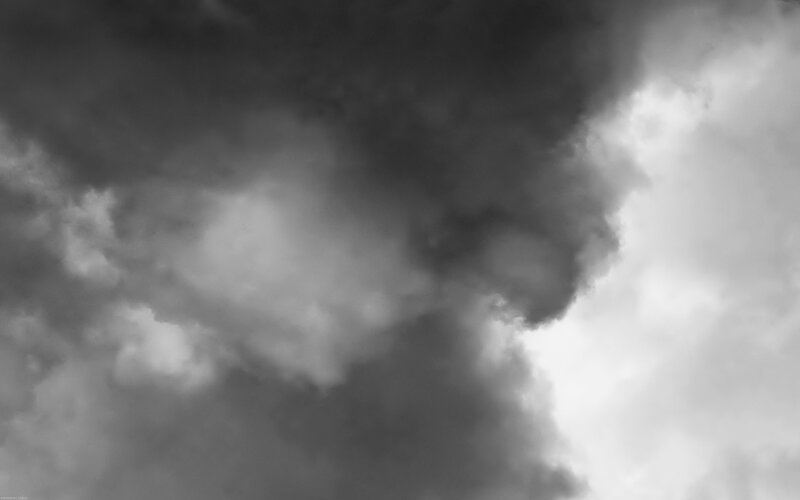 dark storm clouds
