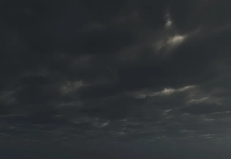 dark storm clouds