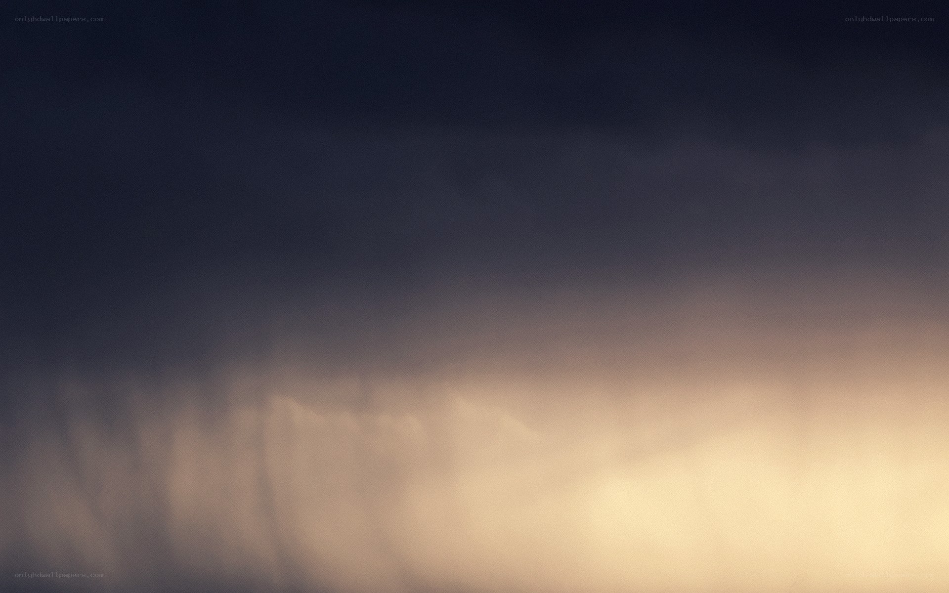 dark storm clouds at dusk