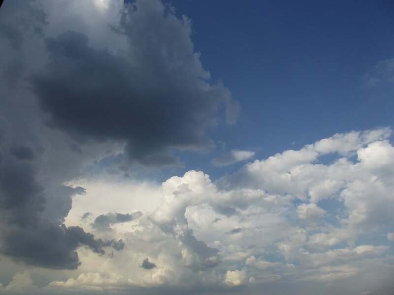 Dark Storm Clouds — Blue, Dramatic, Afternoon