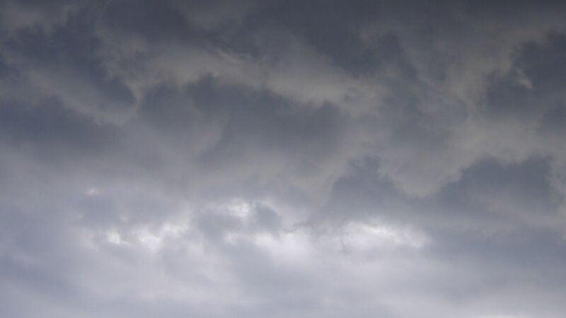 Dark Storm Clouds — Dramatic, White