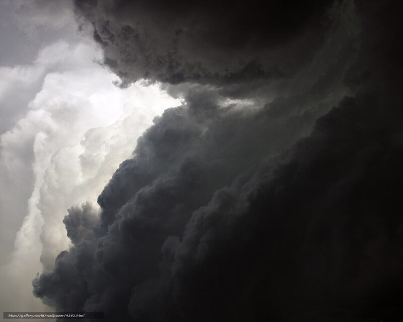 Dark storm clouds gathering