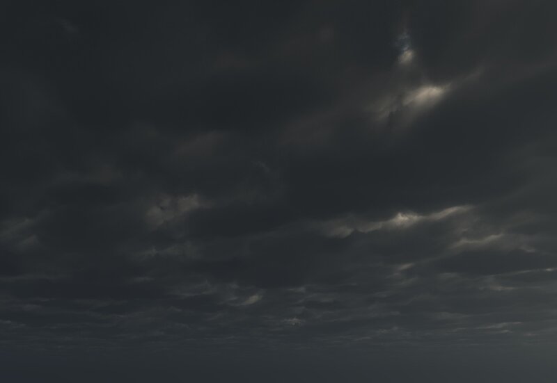 Dark Storm Clouds — Gray, Black