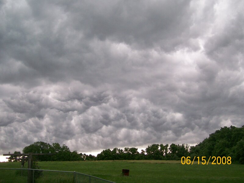 Dark Storm Clouds — Gray, Dramatic, Afternoon, Photograph, Field, Trees