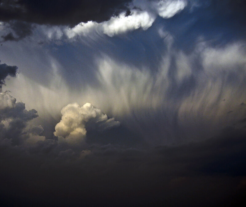 Dark Storm Clouds — Gray, Dramatic, Photograph, Sky