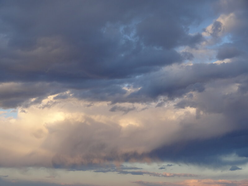 Dark Storm Clouds — Gray, Dramatic, Sunset, Photograph, Sky