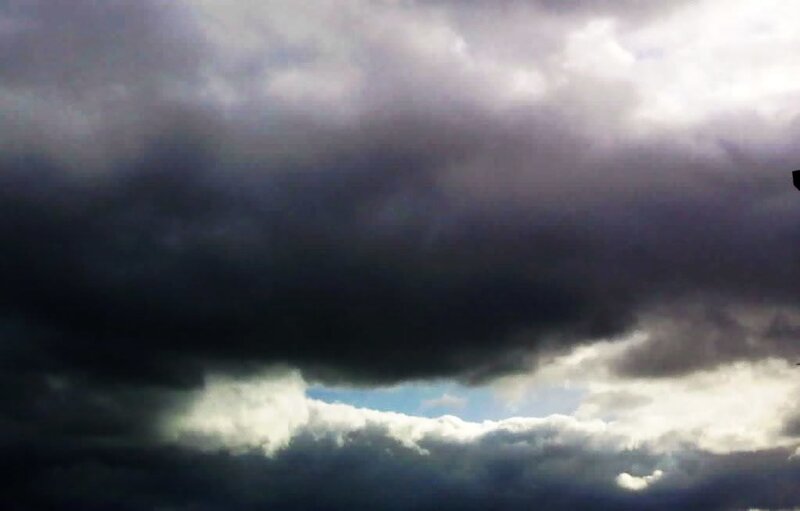 Dark Storm Clouds — Gray, Dramatic