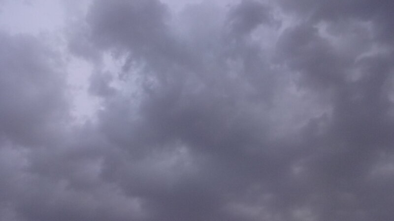 Dark Storm Clouds — Gray, Gloomy