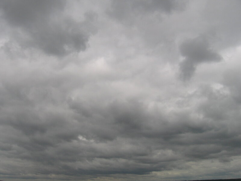 Dark Storm Clouds — Gray, Overcast, Photograph