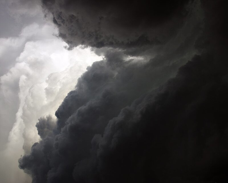Dark Storm Clouds — Gray, Sky