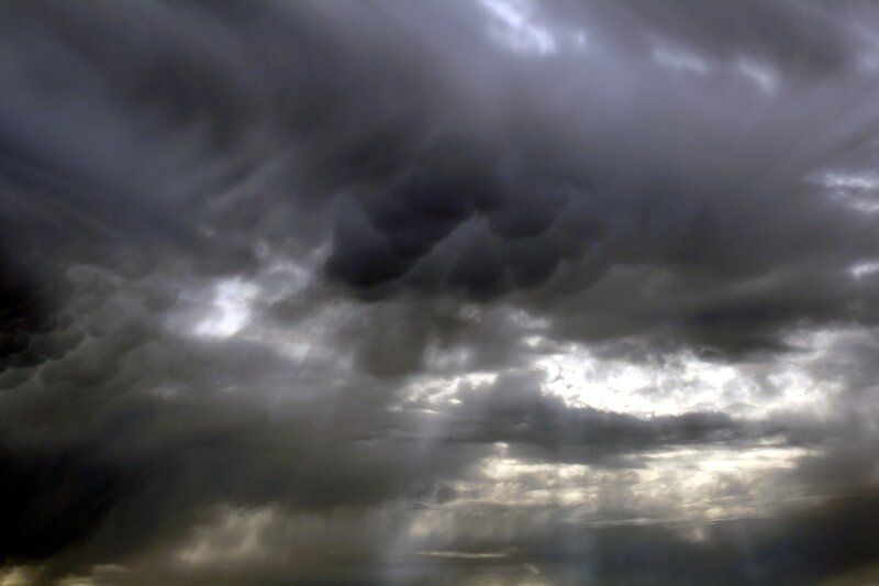 Dark Storm Clouds — Gray