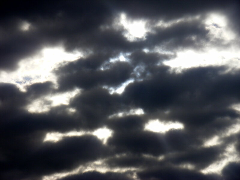 Dark Storm Clouds — Photograph, Sky