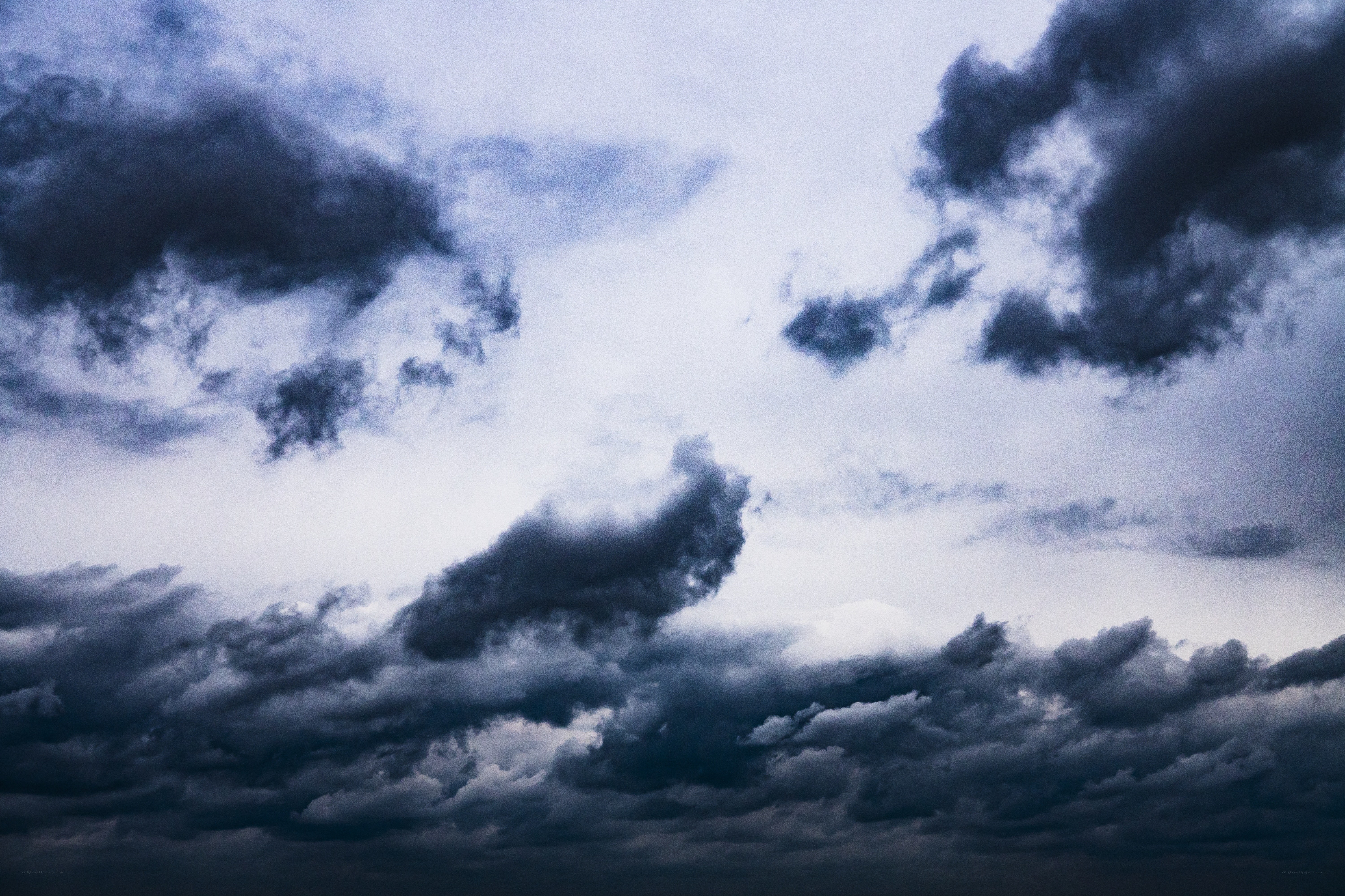 dark storm clouds
