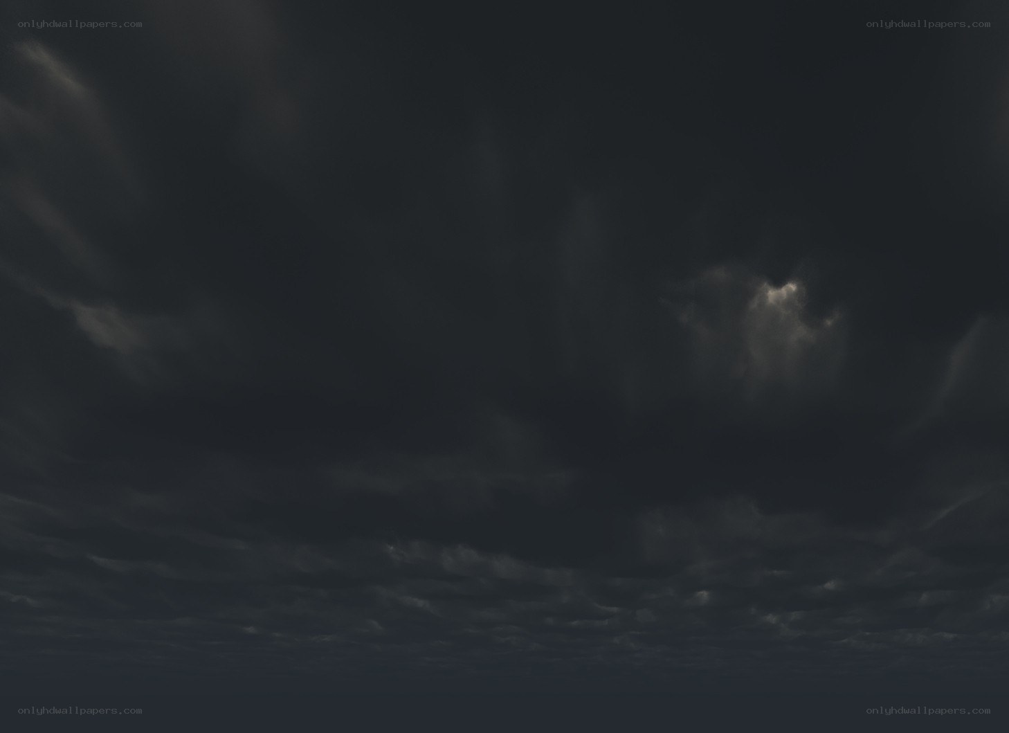 dark stormy clouds