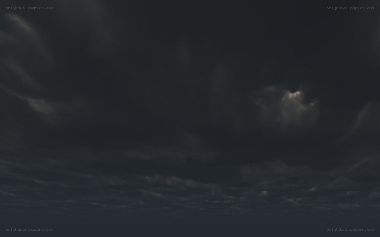 dark stormy clouds