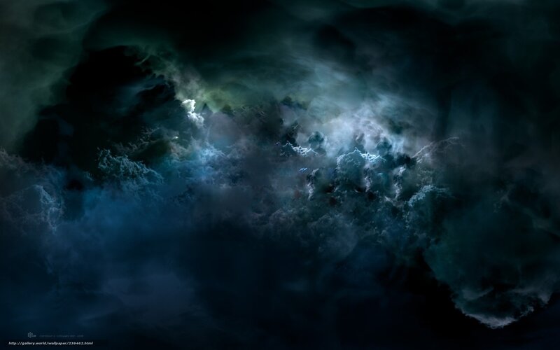 dark stormy clouds