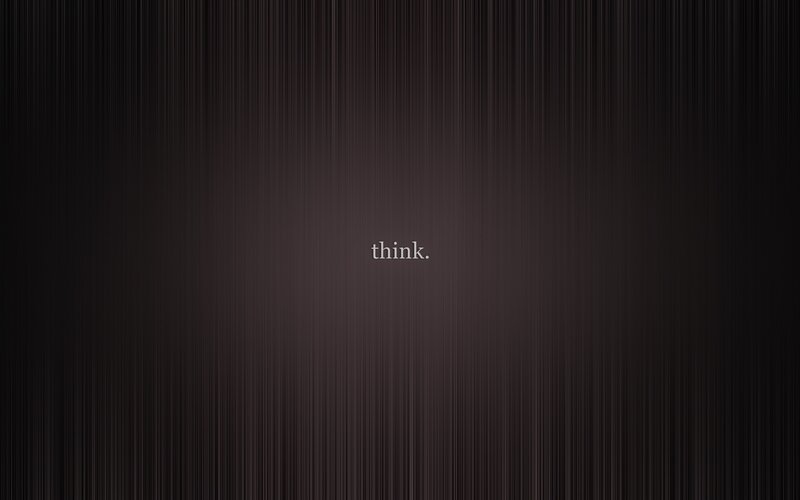 dark striped background with text