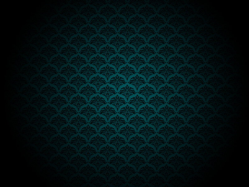 dark teal damask pattern