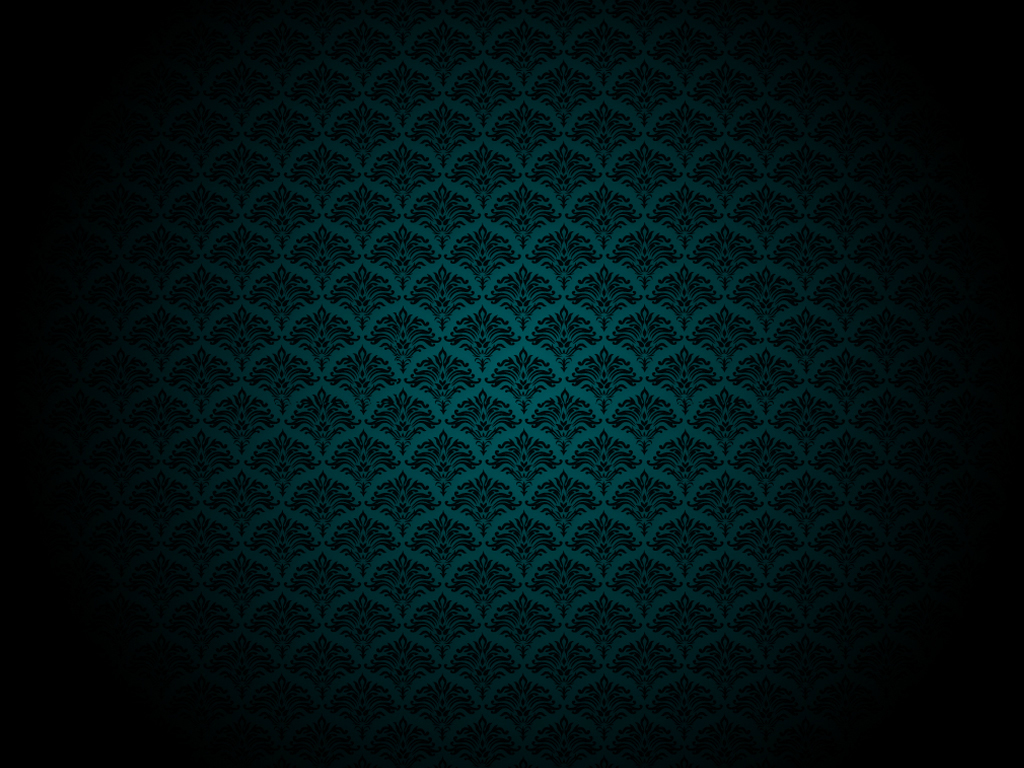 dark teal damask pattern