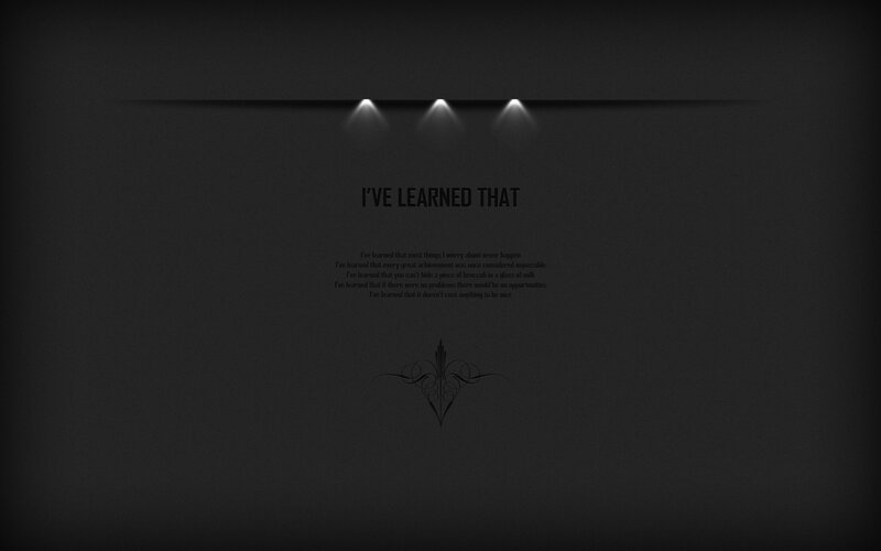 dark text background