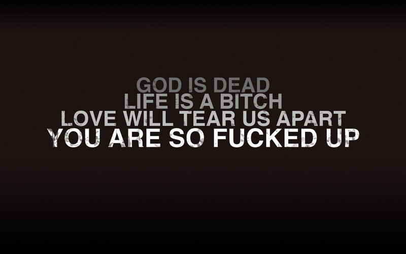 dark text quote image