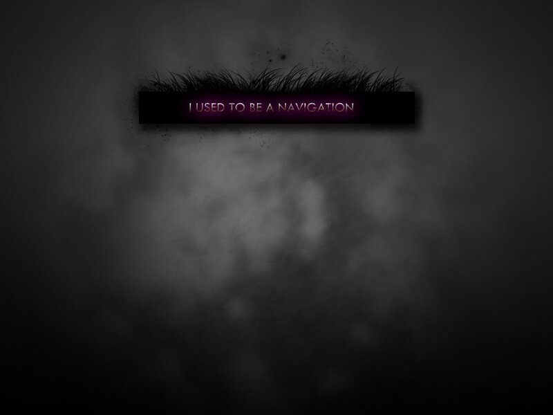 dark text with grassy border