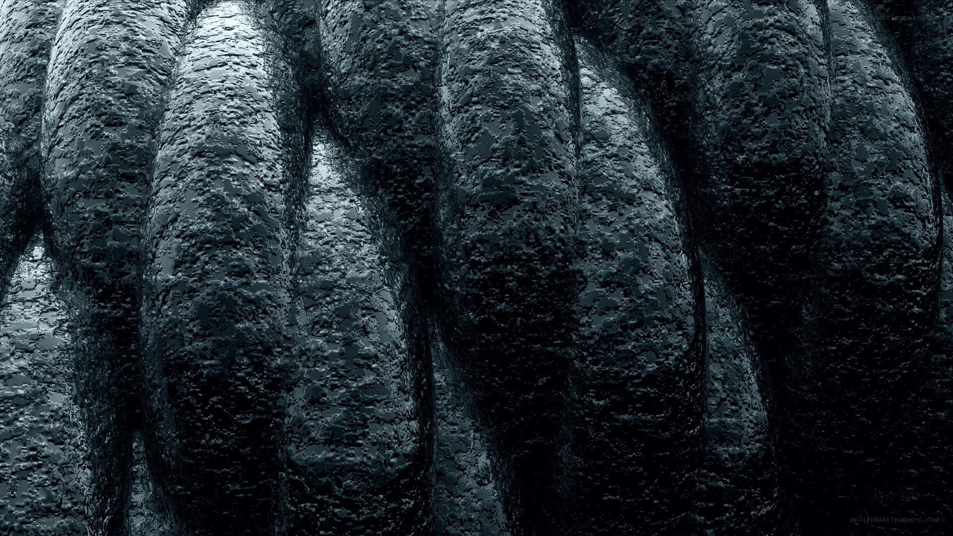 dark textured surface close-up