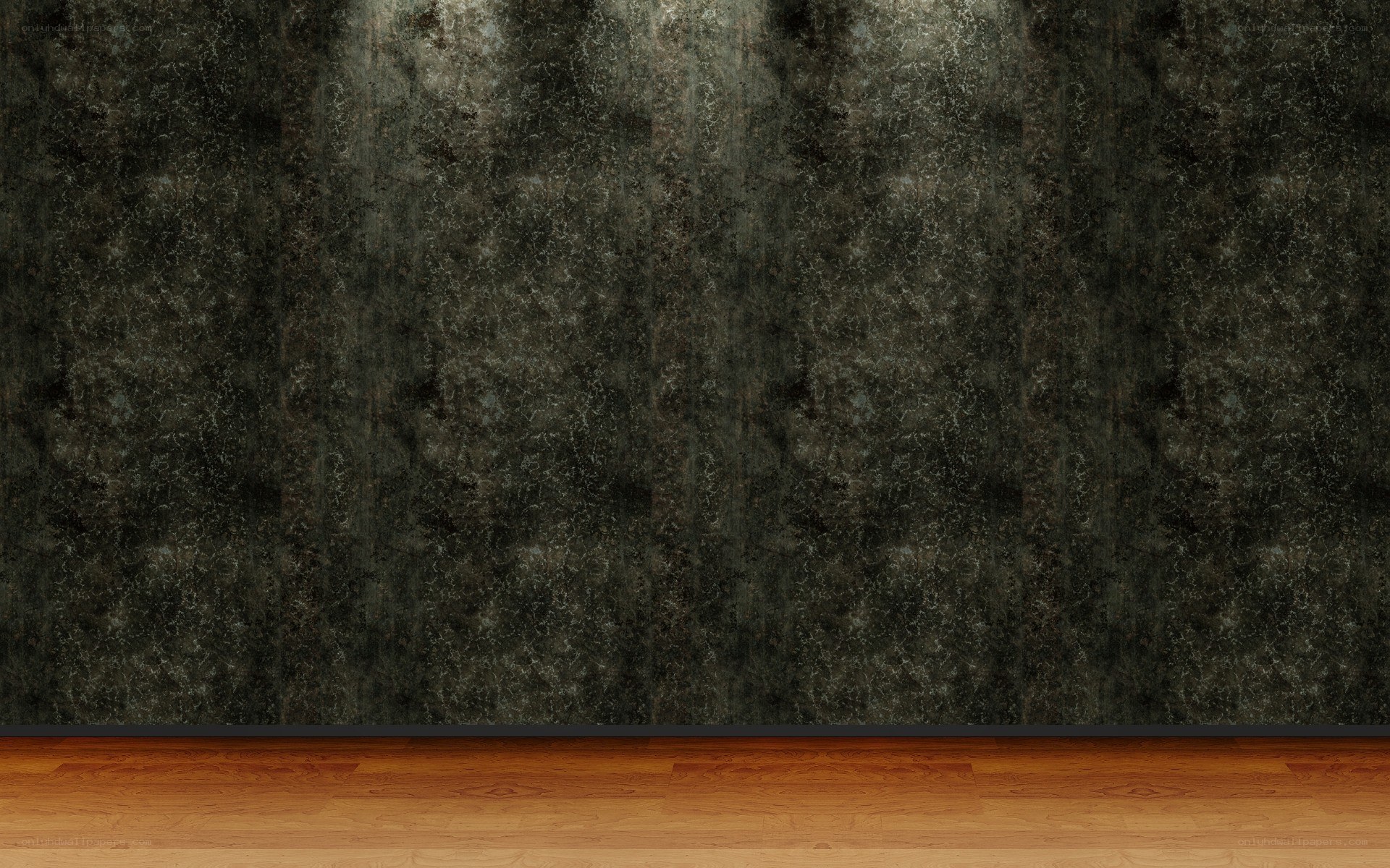 dark textured wall interior