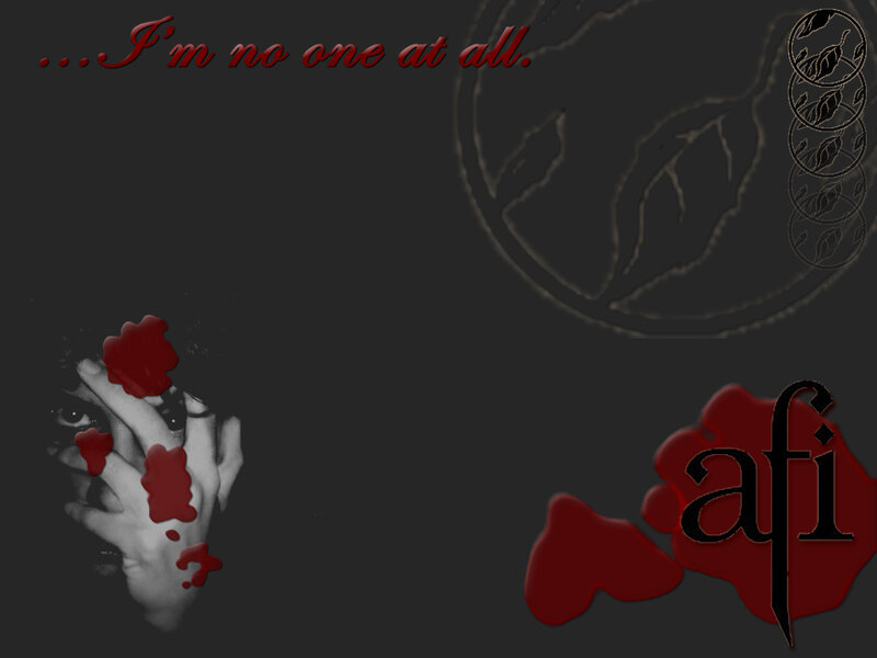 dark theme with blood and text