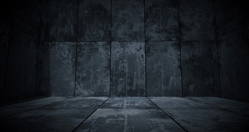 Dark Tiled Room