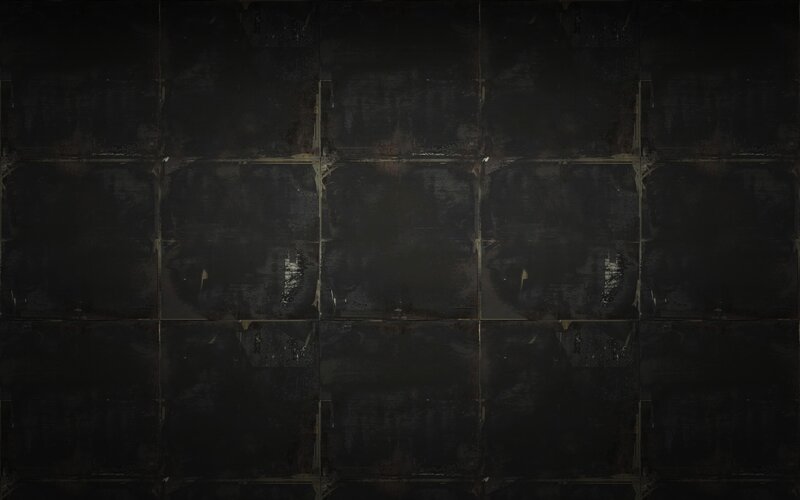 dark tiled wall surface