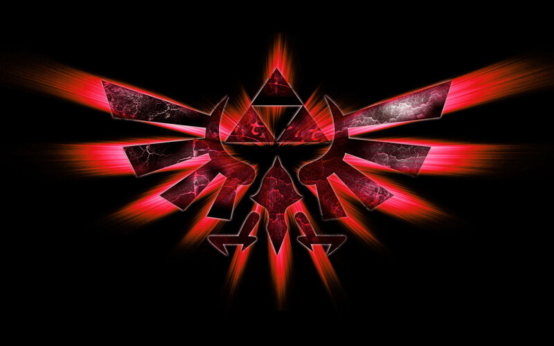 Dark Triforce Symbol